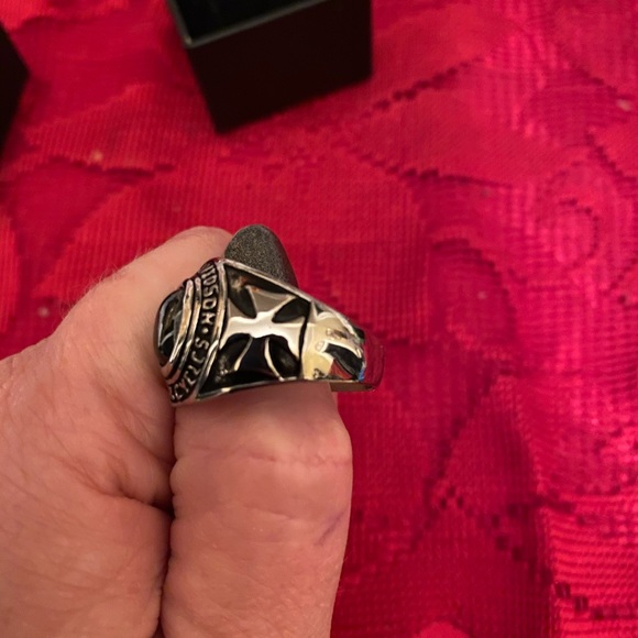 Limited! New Style Black Stone Mens Rings - Picture 5 of 6